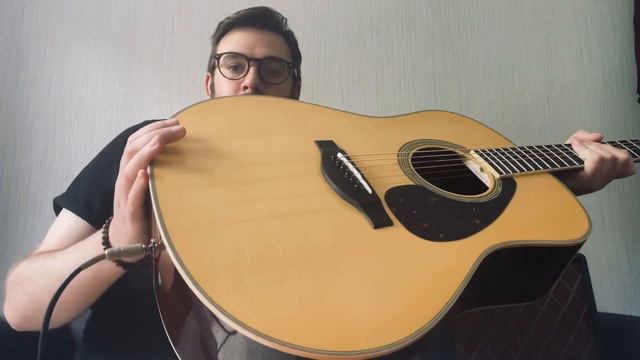 YAMAHA LL16 ARE Acoustic Guitar | REVIEW + First Impressions смотреть онлайн
