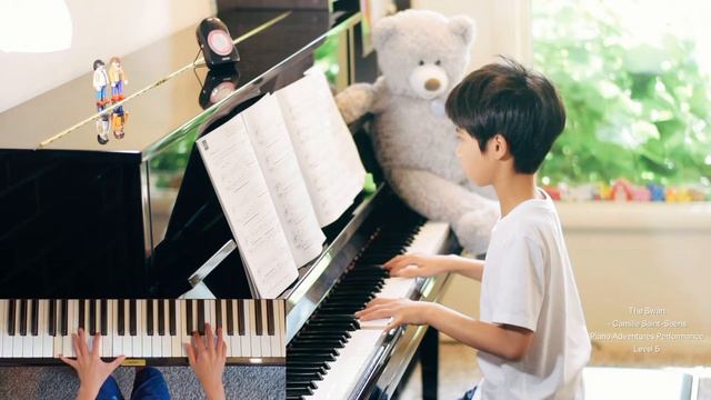 The Swan 🦢 - Camille Saint-Saëns/Piano Adventures Performance Book Level 5 смотреть онлайн