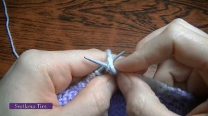 V-образный ВЫРЕЗ ГОРЛОВИНЫ. Горловина спицами / Вязание спицами № 164