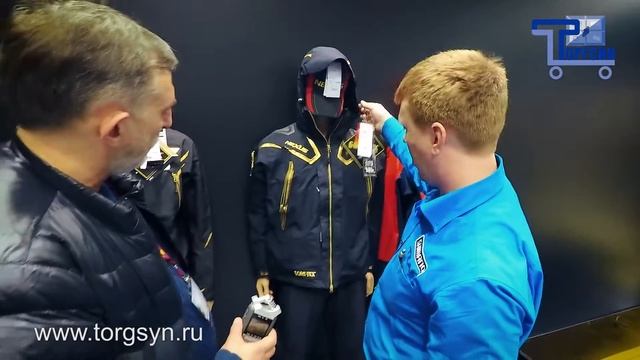 Одежда SHIMANO. Стенд фирмы NORMARK на выставке Охота и рыболовство 2017 - видео от ТоргСин смотреть онлайн