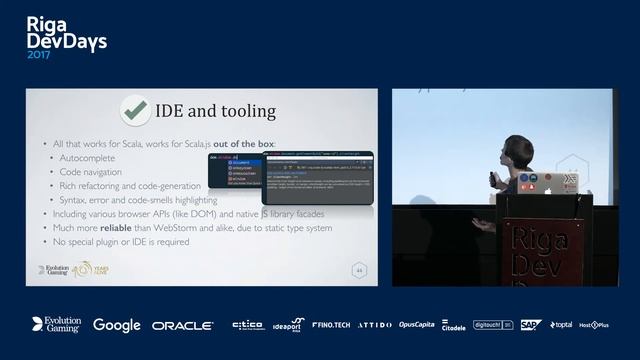Vladimir Pavkin - ScalaJS in a big web application смотреть онлайн