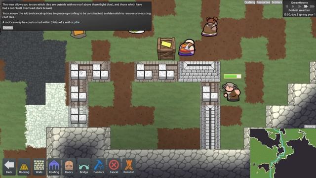 King under the Mountain Game Dev - Constructing Roofing смотреть онлайн