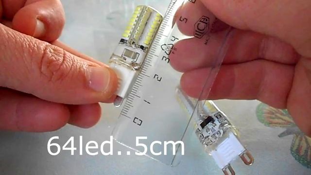 G9 Led Bumb 10W vs 6W 220v cool white 6000-6500k смотреть онлайн
