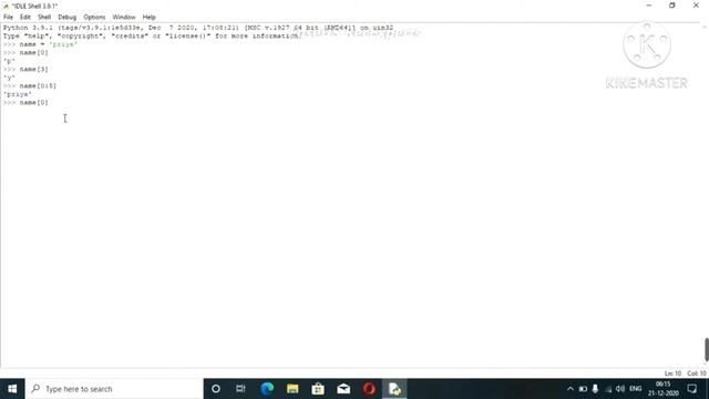 Python Tutorial - Python for Beginners in Hindi| variables, the index value #5 смотреть онлайн