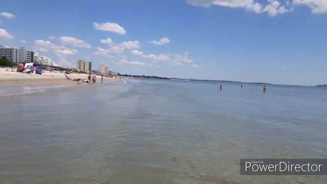 США Пляж в Бостоне на океане Лето 2020 - Ривьера пляж Revere Beach смотреть онлайн
