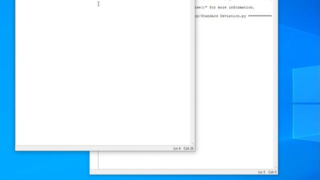Python Numpy - Calculating the standard deviation смотреть онлайн