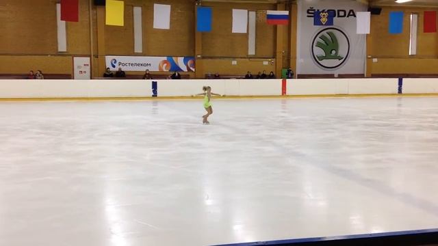Катя Куракова. Фигурное катание. Произвольная программа. смотреть онлайн