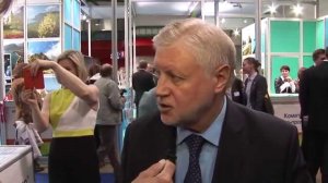 Интервью с С.М. Мироновым - лидером партии «Справедливая Россия»