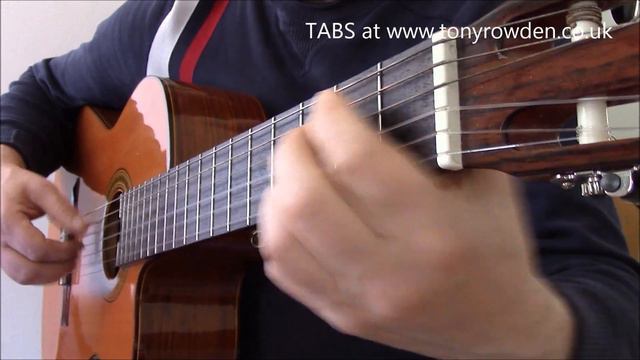 Eight Days a Week - Beatles fingerstyle guitar solo - link to TAB in description смотреть онлайн