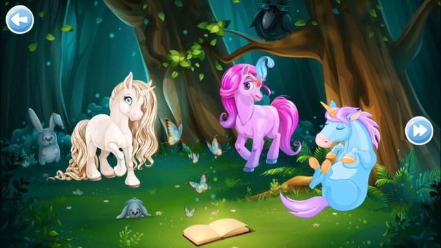 Unicorn games for girl kids смотреть онлайн