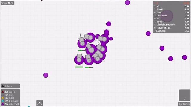 I BECAME A MONSTER Diep.io new rival? - Tanksmith.io смотреть онлайн