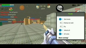 OMG! chicken gun mod menu troll mdos 1.123.1.4 update!!!