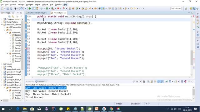 HashMap real time working with Equal and hashCode смотреть онлайн