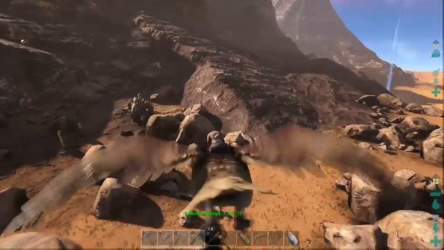 Death Worm Massacre!! - Ark Survival Evolved Scorched Earth Expansion смотреть онлайн