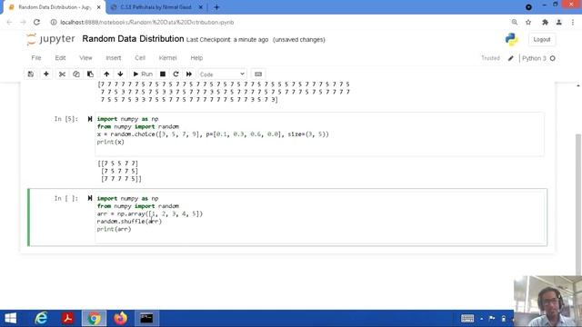 Introduction to NumPy (Tutorial 16): Random Data Distribution in NumPy смотреть онлайн