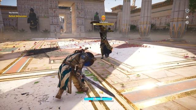 Assassin's Creed Origins: Curse of The Pharaohs DLC - Akhenaten Pharaoh Boss Fight смотреть онлайн