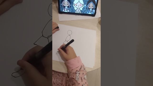❤как рисовать человека 1 часть смотреть онлайн