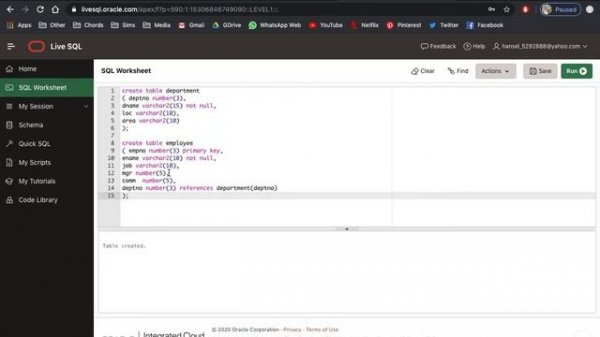 ITDB202 SQL PART 1 - DDL (DATA DEFINITION LANGUAGE)