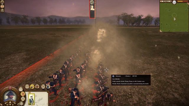 Total War: SHOGUN 2: Fall of the Samurai 1vs1: Line Infantry (Kneel Fire vs Stretched Out) смотреть онлайн