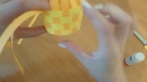 Видео-урок. Плетёная корзина