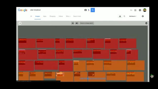 How to play game on google, atari breakout, breakout game, google best trick, google fun trick смотреть онлайн