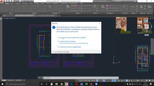 Video Casa 025 AUTOCAD 2019 смотреть онлайн