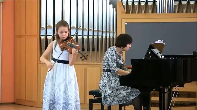 Маслова Наталья.  .В. А. Моцарт Концерт 