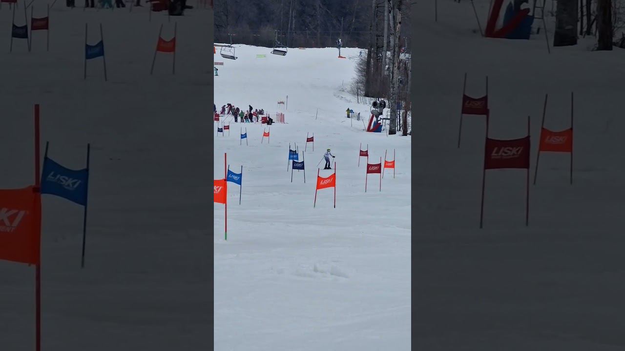 Василиса жестко размоталась на трассе гиганта. Роза Хутор. смотреть онлайн