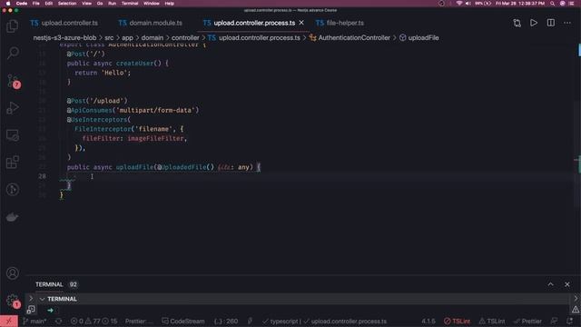 Nest JS file upload and Validation #21 смотреть онлайн