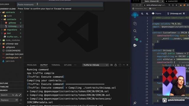 Build Uniswap 3.0 App with Infura & NextJS (Full Swap Functionality) смотреть онлайн