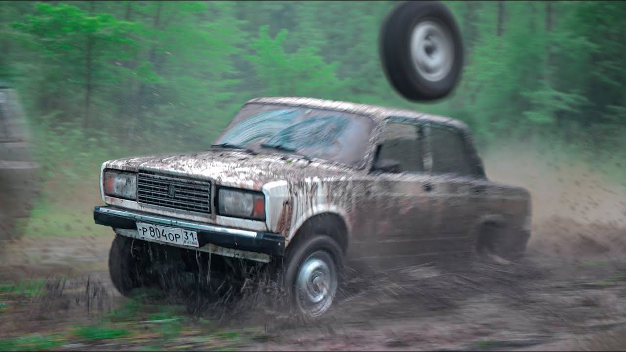 ТЕПЕРЬ Я ВИДЕЛ ВСЕ. ВАЗ 2107 4х4 на бездорожье против TOYOTA PRADO смотреть онлайн