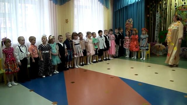 Песня про осень. Художница Осень. Подготовительная группа смотреть онлайн