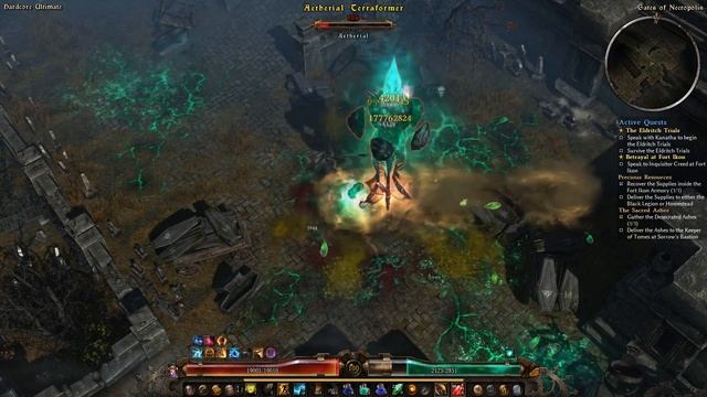 ☠ Судьба Крига - Силовая волна как один из вариантов. (Krieg Set Physical Forcewave) смотреть онлайн