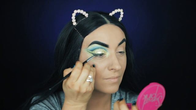 Cleopatra makeup tutorial using Too Faced Life's a festival palette Peace | Love & Unicorns смотреть онлайн