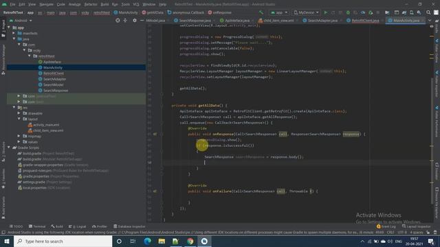 2. Parse Json Data in Recyclerview using Retrofit library and Picasso for Android Studio смотреть онлайн