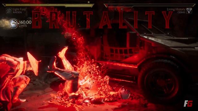 Mortal Kombat 11 - Raiden "Planted" Brutality Performed on all characters смотреть онлайн