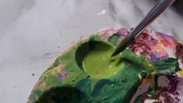 COMO DOMINAR EL PINCEL ?? EJERCICIOS DE DESTREZA ? #artecolombiano #pinturaartistica #pinturafloral смотреть онлайн