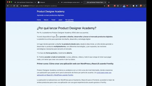 De WordPress a React usando Frontity 02: Creando el proyecto. Navegación y state смотреть онлайн