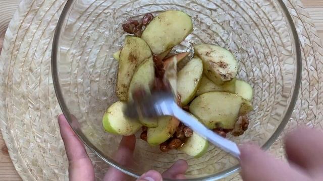 Запеченное яблоко с медом и орехами/ ПП РЕЦЕПТЫ? Как запечь яблоко? смотреть онлайн