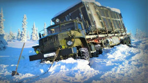 Зимники. Опасные и не проходимые дороги севера.