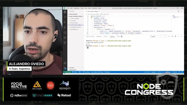 Instrumenting Node.js Internals – Alejandro Oviedo смотреть онлайн