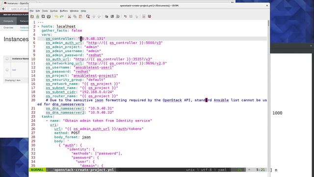 OpenStack: Add New Project/User/Network via API with Ansible URI смотреть онлайн