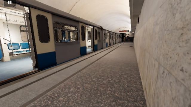 Поезда тип 81-760 маршруты 56-46 игре Subtransit Drive Android