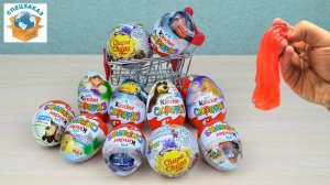 ЧТО В ЯЙЦЕ!? ШОКОЛАДНЫЙ МИКС КИНДЕР СЮРПРИЗ CHUPA CHUPS МАША И МЕДВЕДЬ ТАЧКИ | СПЕЦЗАКАЗ