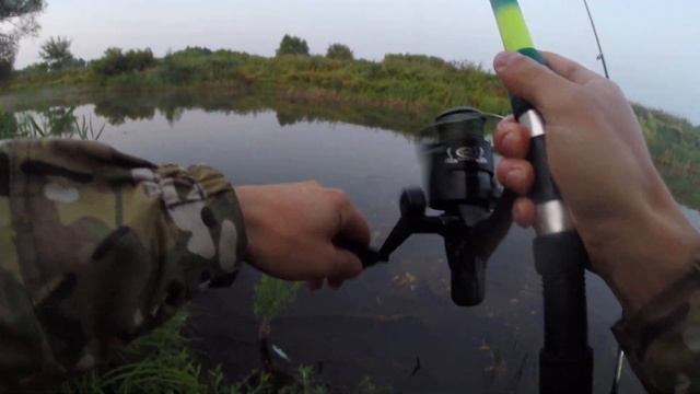 Ловля карася на донки. Рыбалка на кашу. смотреть онлайн