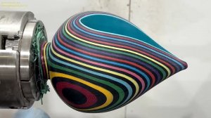 Токарный станок на совершенно новом уровне. Потрясающее изделие сделанное на токарном станке ▶1.