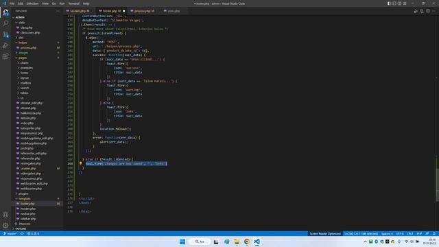 Php Admin Panel D45 Jquery Ajax Silme Onayı смотреть онлайн