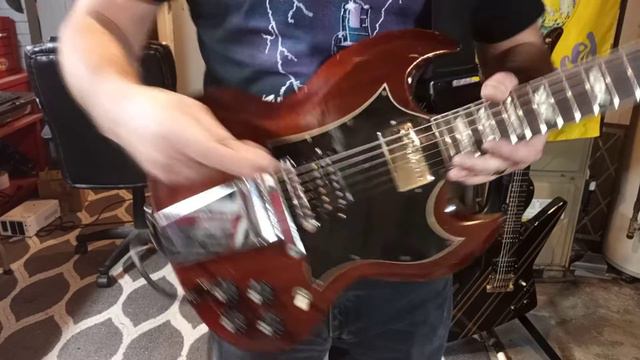 1968 Gibson SG rebuild!!! смотреть онлайн
