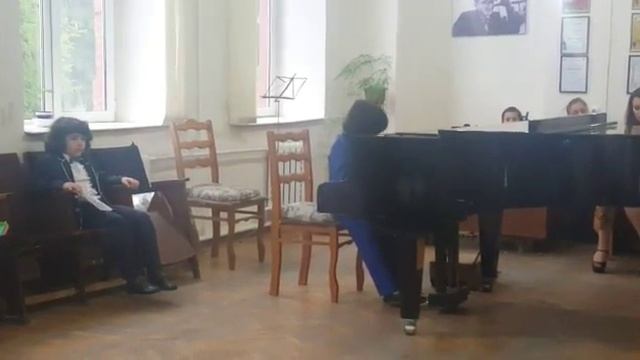 Сибелиус "Маленький вальс" . Дорохов Олан. 6лет. смотреть онлайн