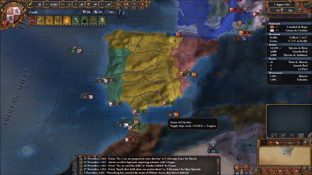 Let's Play Europa Universalis IV Castile 7 Search for El Dorado смотреть онлайн